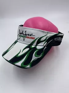 John Force Racing NHRA Drag Racing 14X Champ Flames Visor Hat W/ Pin - Picture 1 of 6