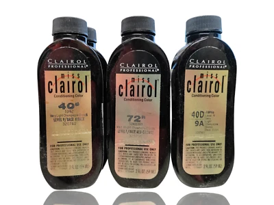 Color de cabello líquido acondicionador Miss Clairol 2 oz (elige color) limitado Foto 1 de 4