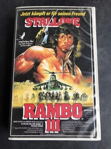 Rambo III - Sylvester Stallone - VHS Video Kassette Zustand Gut @830 - Bild 1 von 4