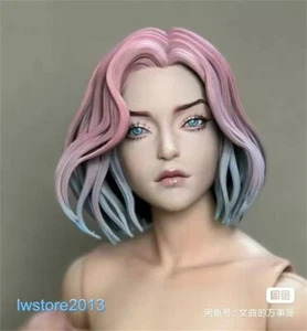 1/12 Head Model Carving Spider Woman Fit 6-inch Romankey Body Action Figures - Picture 1 of 3