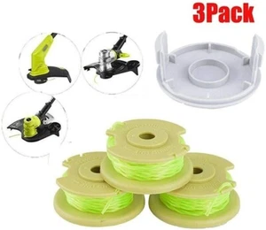 Ryobi Premium Trimmer Line Spool For Ryobi .080" Fit 18V 24V 40V 3pack AC80RL3 - Picture 1 of 9