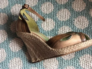 Sandali Con Zeppa Corda Modello Espadrillas - Tg. 37 - Foto 1 di 4