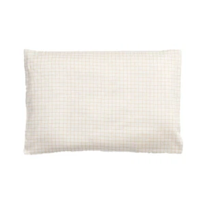 Ergopouch Organic Kids/Toddler Sleeping Pillow & Case 0.3 TOG Caramel Grid - Picture 1 of 4