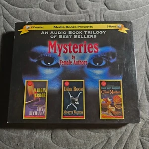 2 Mystery Audio Books - by Female Authors Cassette Tapes - Picture 1 of 4