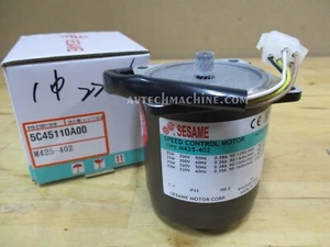 M425-402 Sesame Induction Motor Variable Speed With GN Helical Shaft 220V - Picture 1 of 2