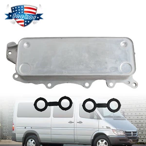 Engine Oil Cooler w/Gasket for Freightliner, Sprinter 3.0L 2007-2014 6421800165 - Picture 1 of 11