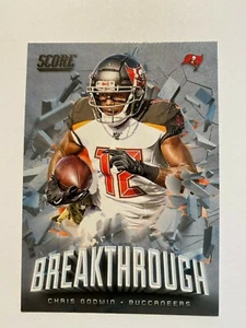 2020 Score Breakthrough #B-CG Chris Godwin - Tampa Bay Buccaneers - Picture 1 of 1