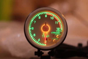 JDM Greddy 60mm weiß Auspuff Temp Messgerät Turbo Autometer Warnspitze EGT - Bild 1 von 5