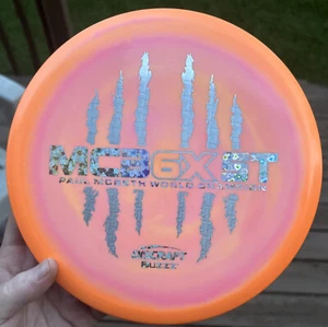Discraft Paul McBeth 6X Claw ESP Buzzz Pink Blendy With Hearts 177g+ New 🔥 - Picture 1 of 4