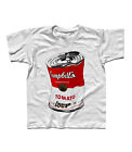 T-Shirt Child Andy Soup Cans Of Soup Tomato Soup Red Pop Art.