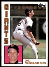 1984 Topps Joel Youngblood B Baseball Cards #727