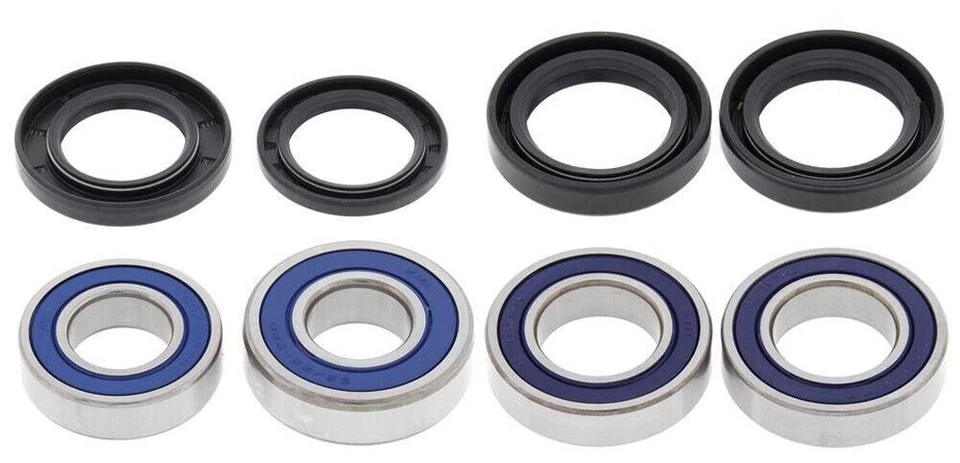 All Balls front & rear wheel bearing/seal kit for 1999-2022 Yamaha YZ250 YZ250X - Image 1 of 3