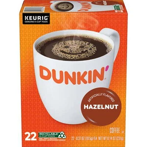 Hazelnut Flavored Coffee, K Cup Pods, 22 Count Box - Picture 1 of 9