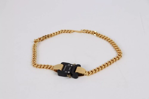 1017 ALYX 9SM Q:4 Catena eroe swoosh in oro sistema operativo nuovo con etichette