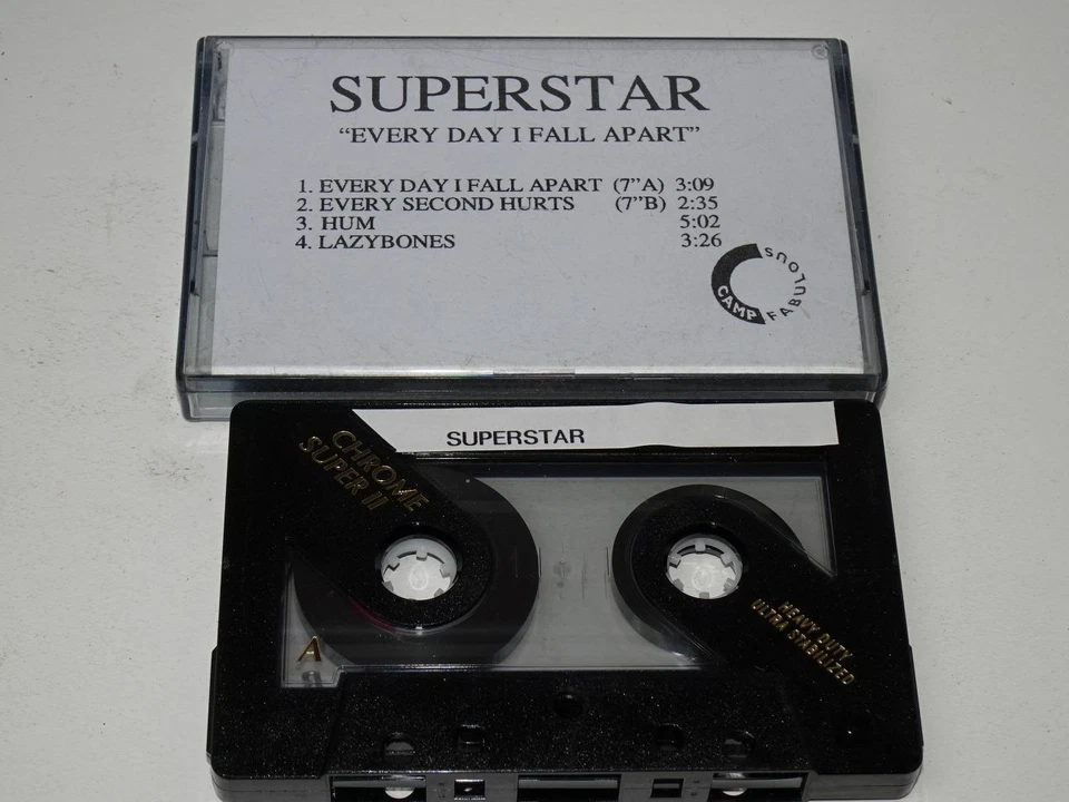 Superstar:  Every Day I Fall Apart  orig UK  PROMO PRE RELEASE   Cassette - Image 1 of 1