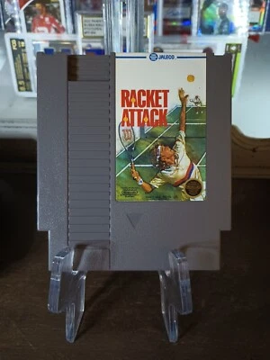Racket Attack (Nintendo NES, 1988) Authentic Cart, Cleaned Tested & Working! - Image 1 of 2