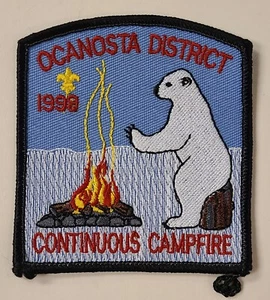 NEW! Ocanosta District Continuous Campfire 1998 Boy Scouts - Picture 1 of 2
