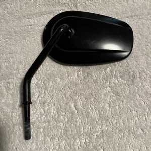 Harley-Davidson Black Left Mirror (New - Read Description) - Foto 1 di 8
