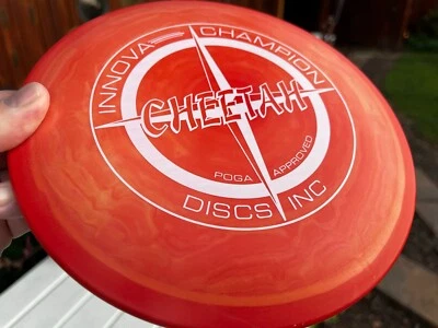 Disc Golf Innova Cheetah PFN  First Run Prototype Penned 166G  Proto #3208 - Image 1 of 4
