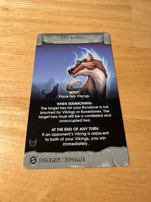 Ragnarocks Tarjeta Promocional Hati Skoll Torre de Dados Foto 1 de 2