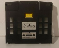 SEGA SATURN V2 MK-80200A PAL ROUND BUTTON BACK CARCASE PLASTIC CASE