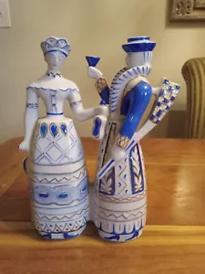 JAGDPAAR - Vintage Jagdpaar Figur - Ungarn Hollóháza Porzellan - Bild 1 von 7