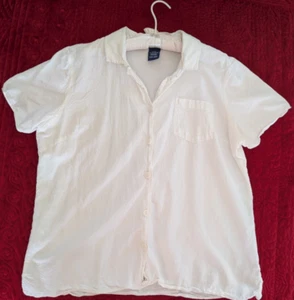 Basic Edition, Damen Bluse, weiß, Gr. XL, 100% Baumwolle - Bild 1 von 15
