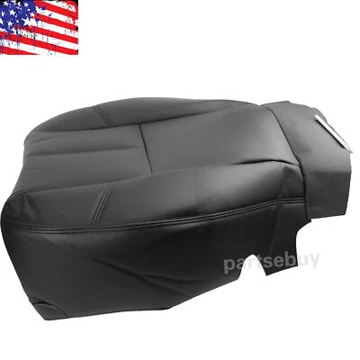 Se adapta a Chevrolet Tahoe Suburban 1500 2007-2012 revestimiento de asiento parte inferior del conductor cuero Foto 1 de 4