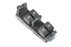 Für VW Golf 4 Bora Leon Toledo Passat 3B 3BG Fensterheber Schalter Schwarz 9PIN - Bild 1 von 2