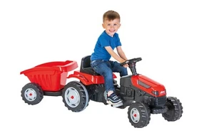 TRATTORE ACTIVE A PEDALI CON RIMORCHIETTO BIEMME BAMBINI - Foto 1 di 2