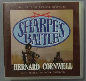 SHARPE'S BATTLE by BERNARD CORNWELL UNABRIDGED 9 CD'S BLACKSTONE EXCELLENT C42 - Picture 1 of 2