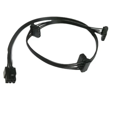 6P DVD HDD 3 IDE Molex 4Pin Cable for EVGA G2 G3 550W 750 850 1000 Power Module - Image 1 of 3