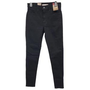 Levi's Size 29 Women's 720 High Rise Super Skinny Black Denim Jeans. NWT - Picture 1 of 9
