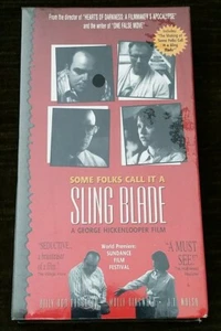 NEW Some Folks Call It a Sling Blade VHS Billy Bob Thornton MOLLY RINGWALD - Picture 1 of 2