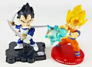 Dragon Ball x One Piece Vegeta Zoro Style + Goku Figure set Jump 40th Rare - Picture 1 of 5