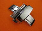 New 16mm Swiss 316L Stainless DEPLOYMENT CLASP BUCKLE Polish 16 Deployant