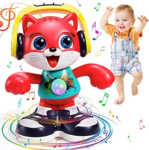 Baby Toys 12-18 Months Dancing Cat Toys for 1 Year Old Boys Girls with Music - Picture 1 of 7