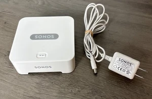 Sonos Connect Bridge (white) excellent with adapter R31, Tested - Free Shipping - Picture 1 of 7