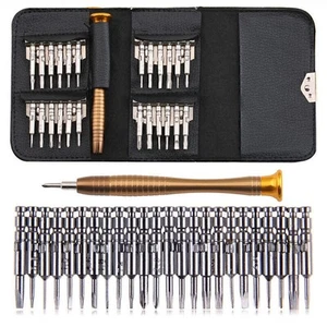 Juego de herramientas de destornillador de precisión 25 en 1 Kit de herramientas de reparación para dron DJI RC coche juguete - Imagen 1 de 12