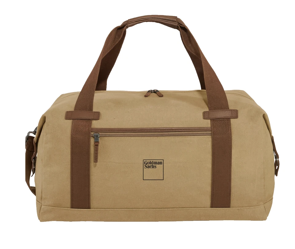 Bolso de Lona Goldman Sachs Deluxe Finance Banker Edición Limitada Nuevo con Etiquetas Beige Nueva York Foto 1 de 1