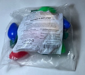 Windy City Neuheiten LED Weihnachten 9 Birnen Halskette mit 6 dynamischen Lichtmodi - Bild 1 von 2