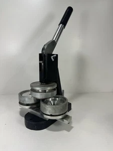 Máquina de botones de hierro fundido de alta resistencia de 3 pulgadas ¡ENVÍO RÁPIDO GRATUITO! - Imagen 1 de 7