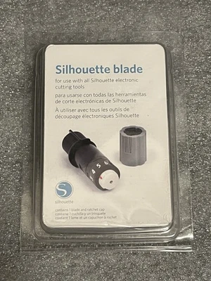 Lâmina de substituição Silhouette Cameo e tampa de catraca lacrada marca SILH-BLADE-3-3T - Imagem 1 de 2