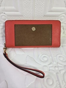 Michael Kors Large Clementine Long Zip Around Wallet Wristlet MK - Picture 1 of 16