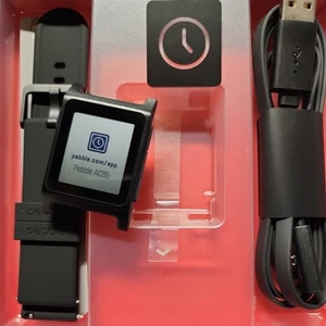 Pebble 2 SE Smart Watch - Black - Picture 1 of 7