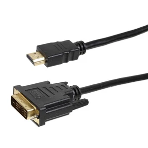 HDMI DVI Kabel Adapter HDMI Stecker auf zu DVI-D 18+1 DualLink b.1920x1080 bidir - Bild 1 von 5