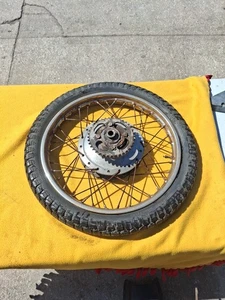 1965 Honda CB160 Rear Wheel CB 160 B160 Sport Vintage OEM   - Picture 1 of 16