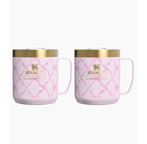 Stanley 1913 x LoveShackFancy Holiday Everyday Camp Mug Set | 12 OZ - PRESALE - Picture 1 of 1