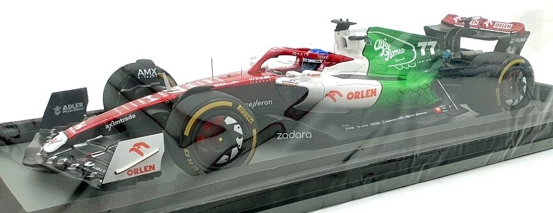 Spark escala 1/18 18S768 Alfa Romeo F1 Orlen C42 Azerbaiyán 2022 #77 V.Bottas Foto 1 de 4