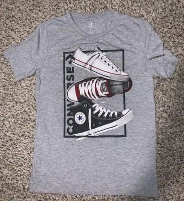 Camiseta Converse Juvenil Gris Medio All-Star Foto 1 de 4